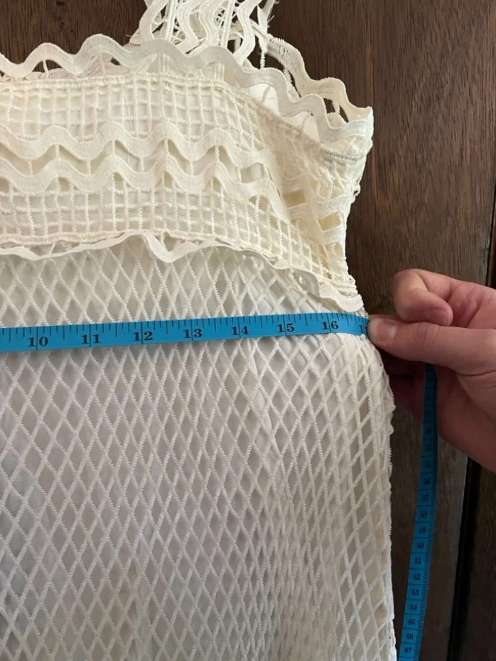 Off-White Nautical Guipure
Maxi Dress M NWT - Picture 7 of 13